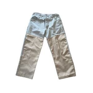 Scheels Pants Men 38x30 Brown Upland Brush Briar Proof Hunting Canvas Trouser